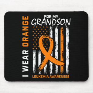 Orange tragen bei Entenson Leukämie Bewusstsein Mousepad