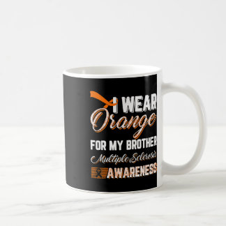 Orange tragen für meine BrustMultiple Sklerose Kaffeetasse