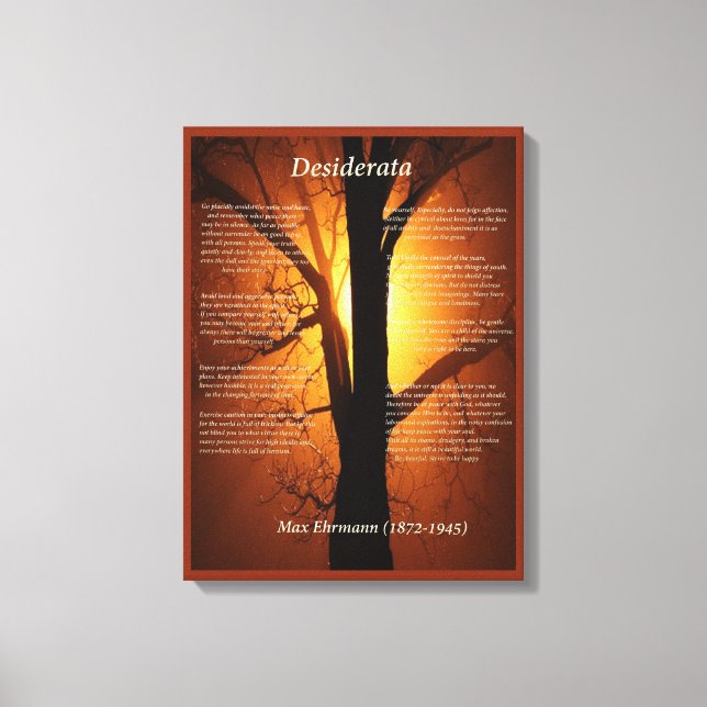 Orange Tree Leinwanddruck (Vorderseite)