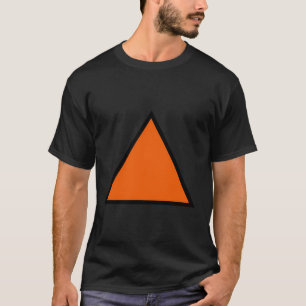 Orange Triangle T-Shirt