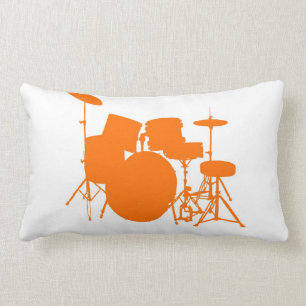 Orange Trommeln Lendenkissen