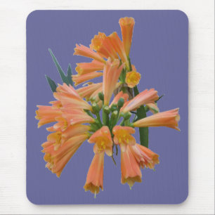 Orange Tropical Blume Mousepad