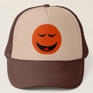 ORANGE TRUCKERKAPPE