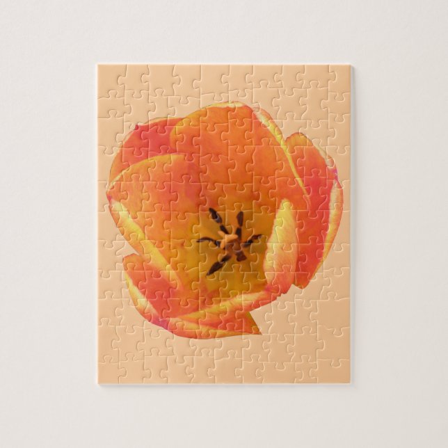Orange Tulip Puzzle (Vertikal)