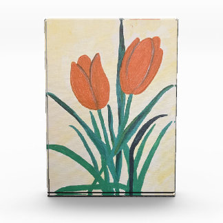Orange Tulips Fotoblock