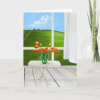 Orange Tulips in Tabelle