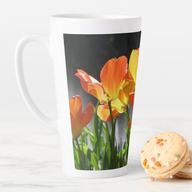 Orange Tulips Tall Tasse (Beispiel)