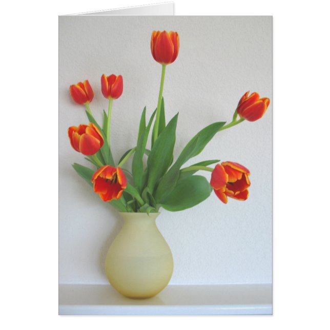 Orange Tulpen durch Cynthia Wenslow (Vorne)
