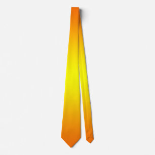 Orange u. gelbe Hals-Krawatte Krawatte