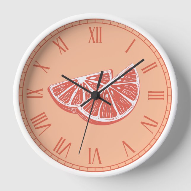 Orange Uhr (Vorderseite)