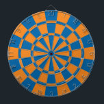 Orange und Blau Dartscheibe<br><div class="desc">Orange und blaue Dartscheibe</div>