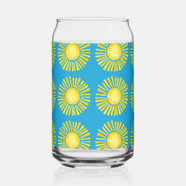 Orange und Gelb Dosenglas