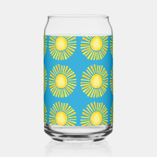 Orange und Gelb Dosenglas