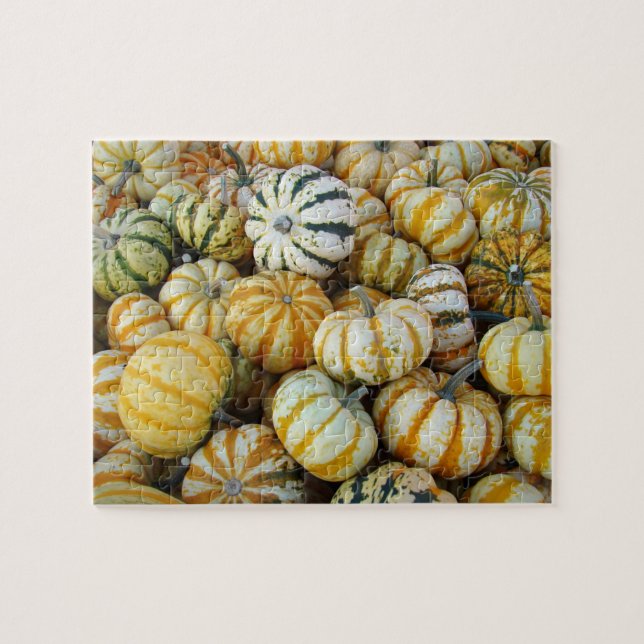 Orange und grüne Herbstgürtel (Horizontal)