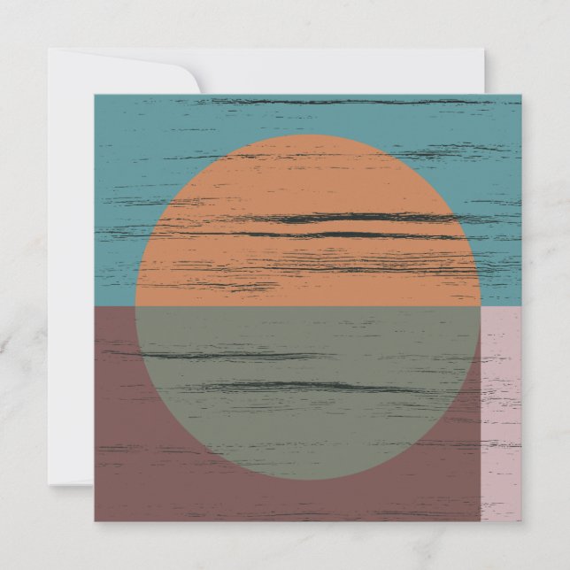 Orange und grüner Kreis (Vorderseite)