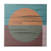 Orange und grüner Kreis