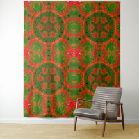Orange und grünes Kaleidoskop