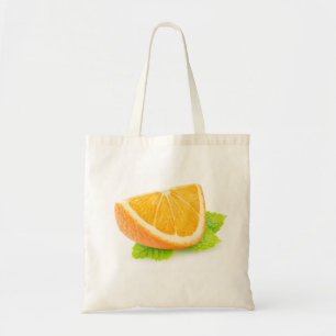 Orange und Minze Tragetasche