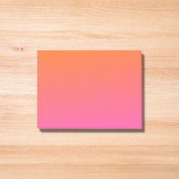 Orange und Rosa glühen