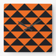 Orange und schwarze Dreiecke