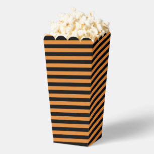 Orange und Schwarze Streifen Geschenkschachtel