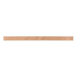 Orange und Silber Satinband