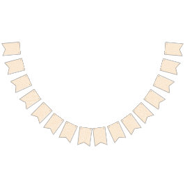 Orange und Weiß mit Wirbel Wimpelkette