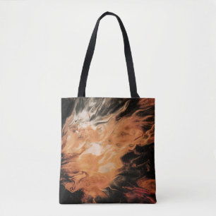 ORANGE UND WEISS RAUCH TASCHE