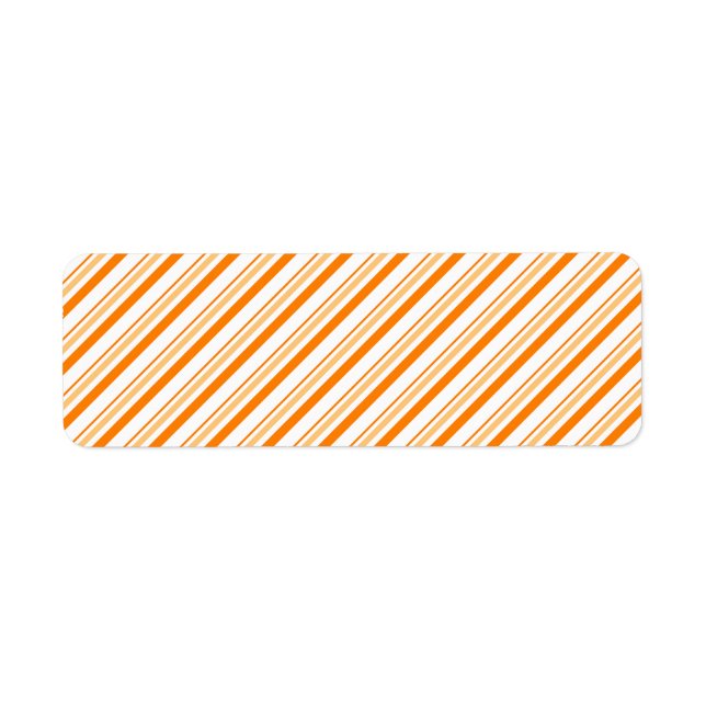 Orange und Weiß Streifen (Vorne)