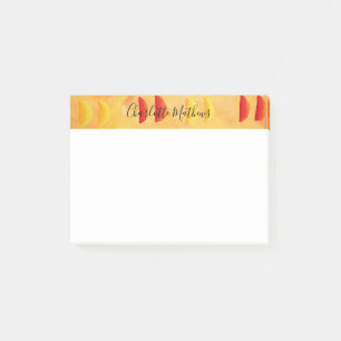 Orange und Zitronenfrüchte Personalisiert Post-it Klebezettel