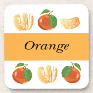 orange untersetzer