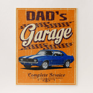 Orange Vater Garage Camaro