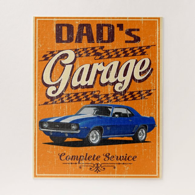 Orange Vater Garage Camaro (Vertikal)