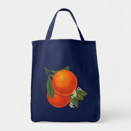Orange Vintag Crate Art Leinwand Tasche