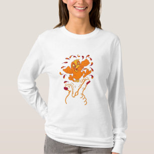 Orange Vogel T-Shirt