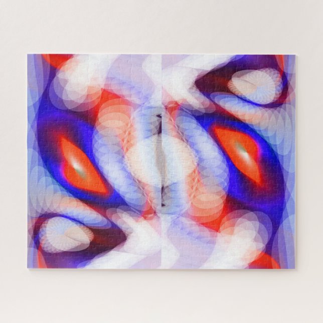 Orange Weihnachtslichtkunst (Horizontal)