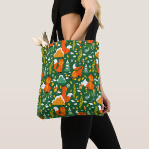 Orange Wild Herbst Winter Forest Fox Tasche