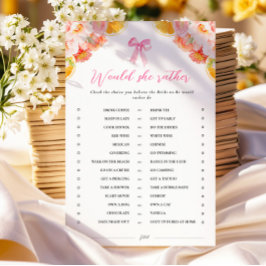 Orange würde sie eher Brautparty spielen