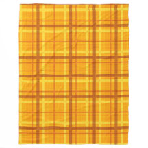 ORANGE YELLOW AUTUMN KARIERT PATTERN