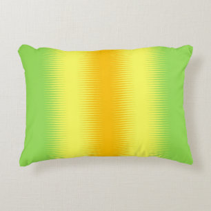 Orange Yellow Green Combo Dekokissen