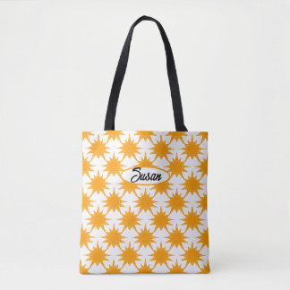 Orange Yellow Sunny Sun Tasche