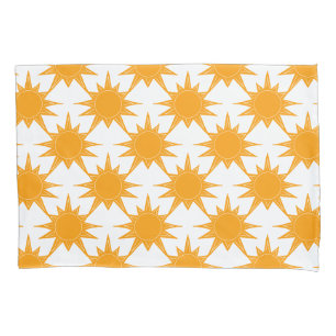 Orange Yellow Sunny Suns Kissenbezug