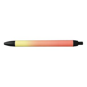 Orange Yellow sunset ombre Kugelschreiber