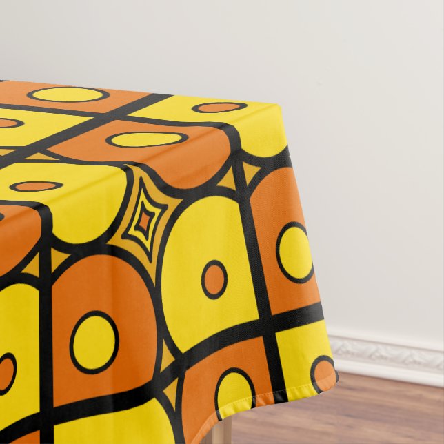 Orange Yellow Tischdecke (Beispiel)