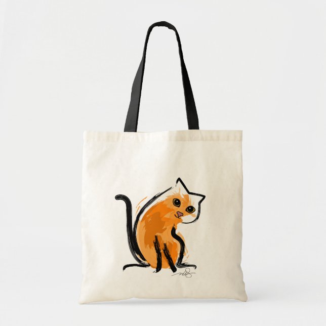 Orange You A Cat Tragetasche (Vorne)
