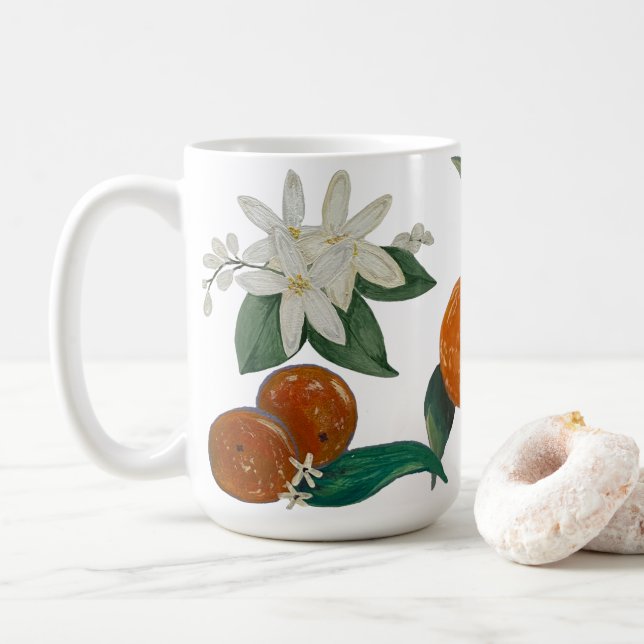 Orange You Glad Kaffeetasse (Mit Donut)