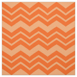 Orange Zigzag Zickzack Muster Stoff