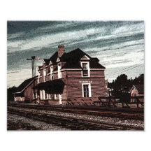 Orangedale Bahnhof Kapstadt Breton Nova Scotia