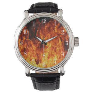 Orangefarben Armbanduhr