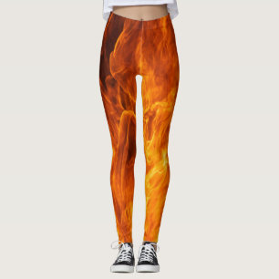 Orangefarben Leggings